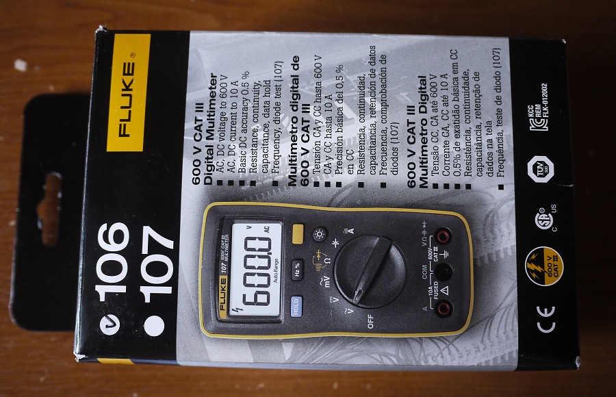 定期入れの ＦＬＵＫＥ ポケットサイズ マルチメーター バックライト付 210 x 108 55 mm 107 discoversvg.com